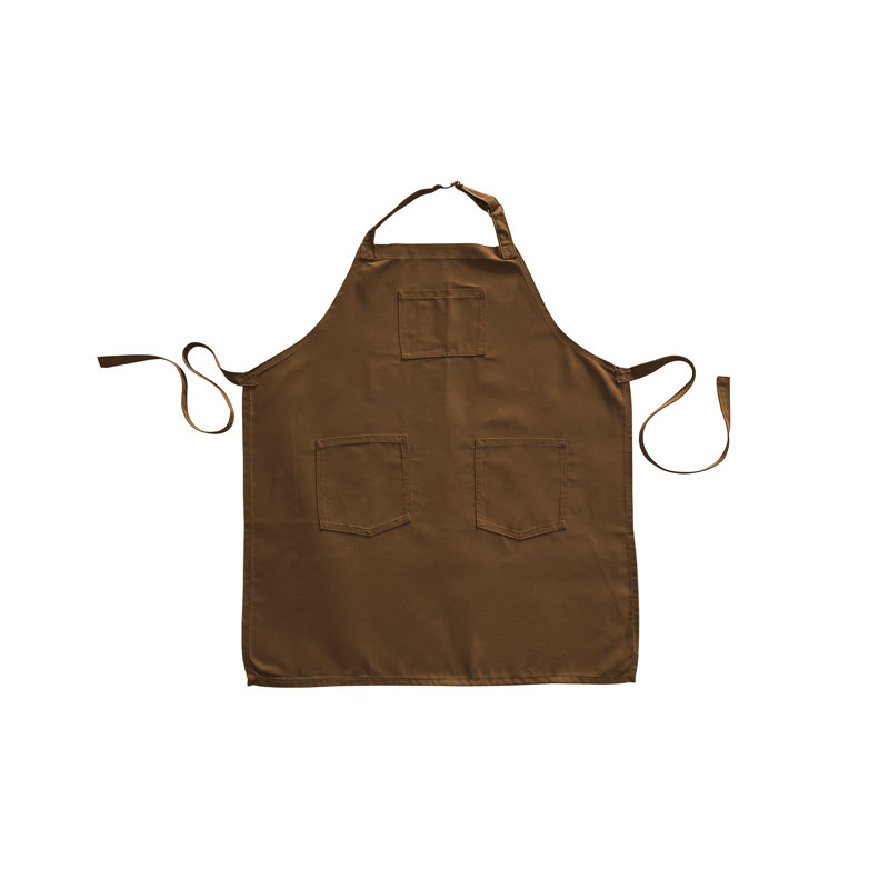 Solid Color Sunbrella Chef Apron, Cork
