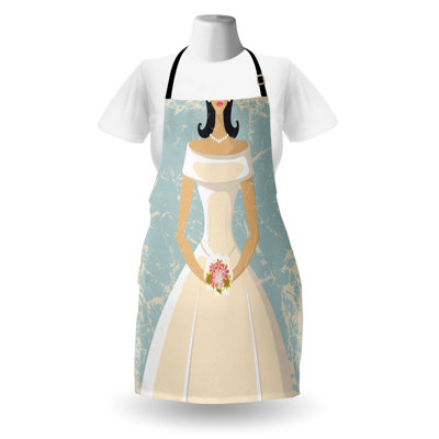Wedding No Pattern Bib Apron