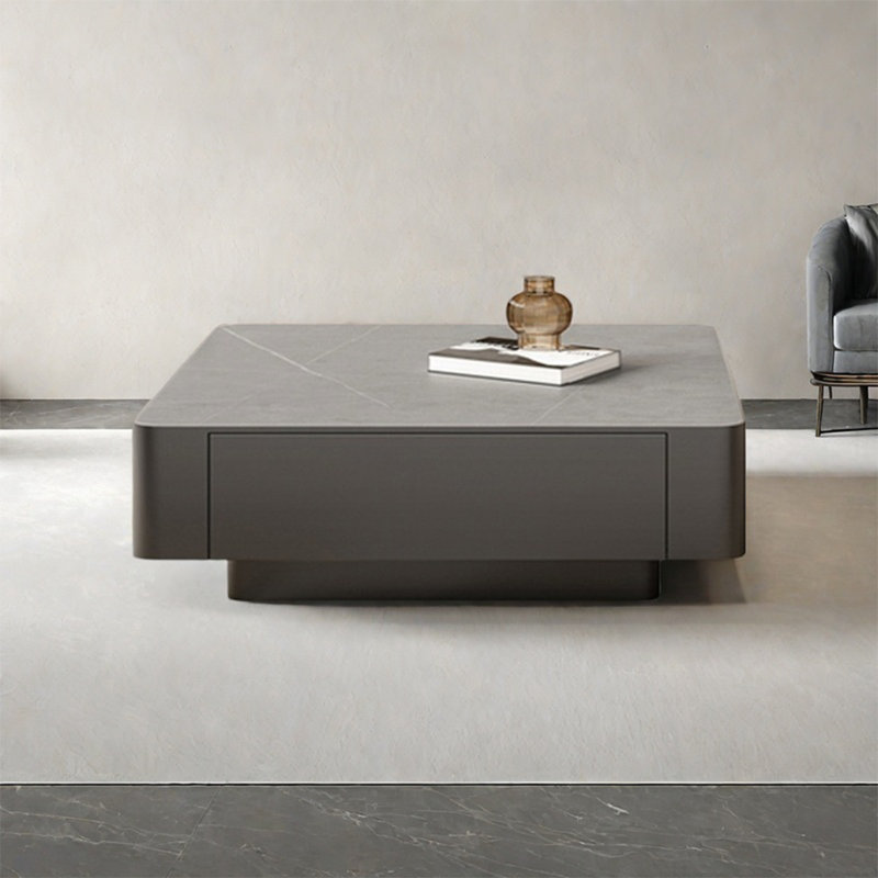 Table basse carrée Creative, H 13,8 po x L 31,5 po x l 31,5 po