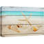 «Coastal Beach Starfish and Seashells on the Beach», impression sur toile tendue-56335077-100893910