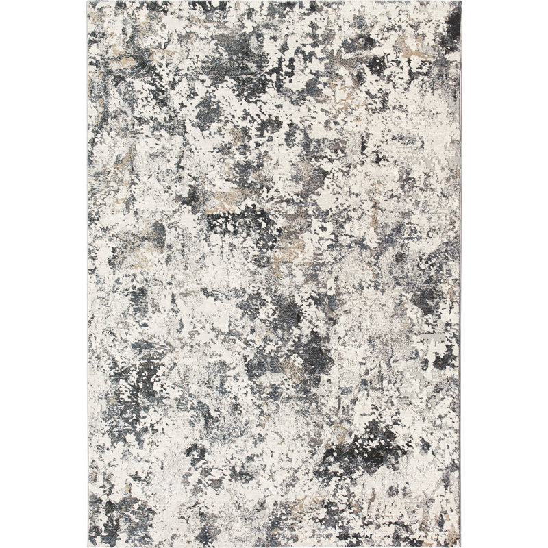 Anease Abstract Flat Weave Area Rug, Rectangle 160 x 230 cm