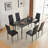 Krithik Metal Base Dining Table