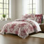 Ensemble d'édredon en coton cramoisi Country Country 8 pièces-109897131