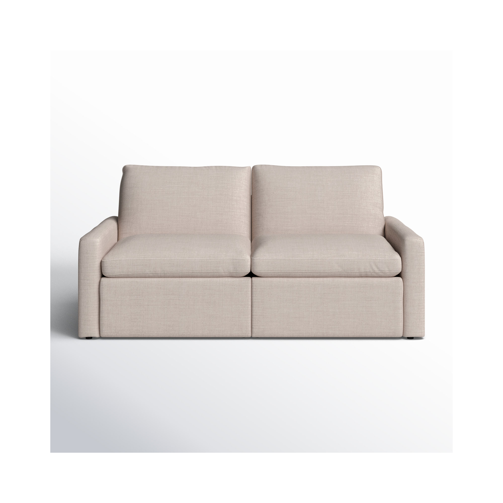 Downing 78" Power Reclining Loveseat, Laken Stone Performance Weave