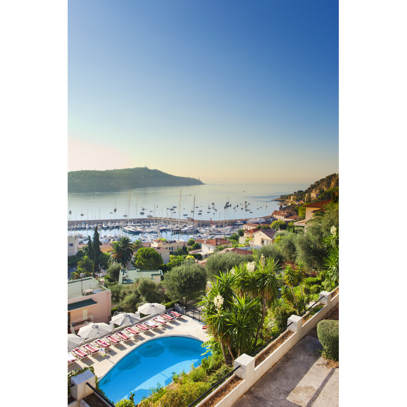 Resort In The Riviera by Sjoeman - No Frame Print on Canvas, 122cm H x 81cm W