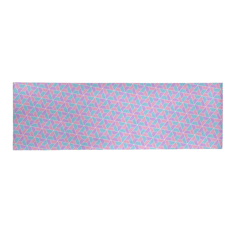 Chenille Geometric Indoor Rug, Runner 2'6" x 8'