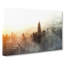 Petronas Towers Through The Clouds - Wrapped Canvas Print-56632449