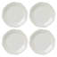 French Perle 4-Piece Dinner Plate Set
