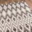 Atlas Wool Geometric Area Rug in Brown-1220695093