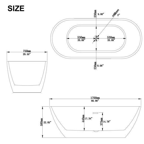 Dimensions du produit