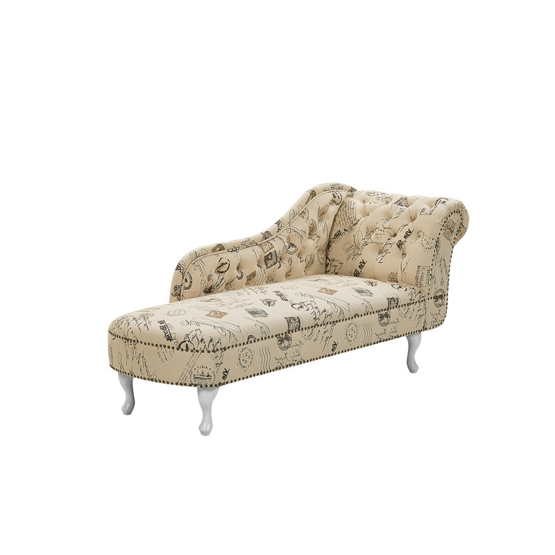 Munich Upholstered Chaise Lounge, Right-Arm Chaise