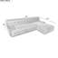 Grand 2, modulaire, look moderne pour salon, appartement, salon, siège profond, aucun assemblage requis,-1577926568-1577926575