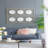 3 Mirror Piece Wall Mirror In Gold Rectangular Frame, Home Wall Decor