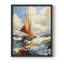 NAUTICAL Series CCCCXVI - Impression encadrée de qualité supérieure - Prêt à être accroché - Aucun clou requis-243496012-243496010