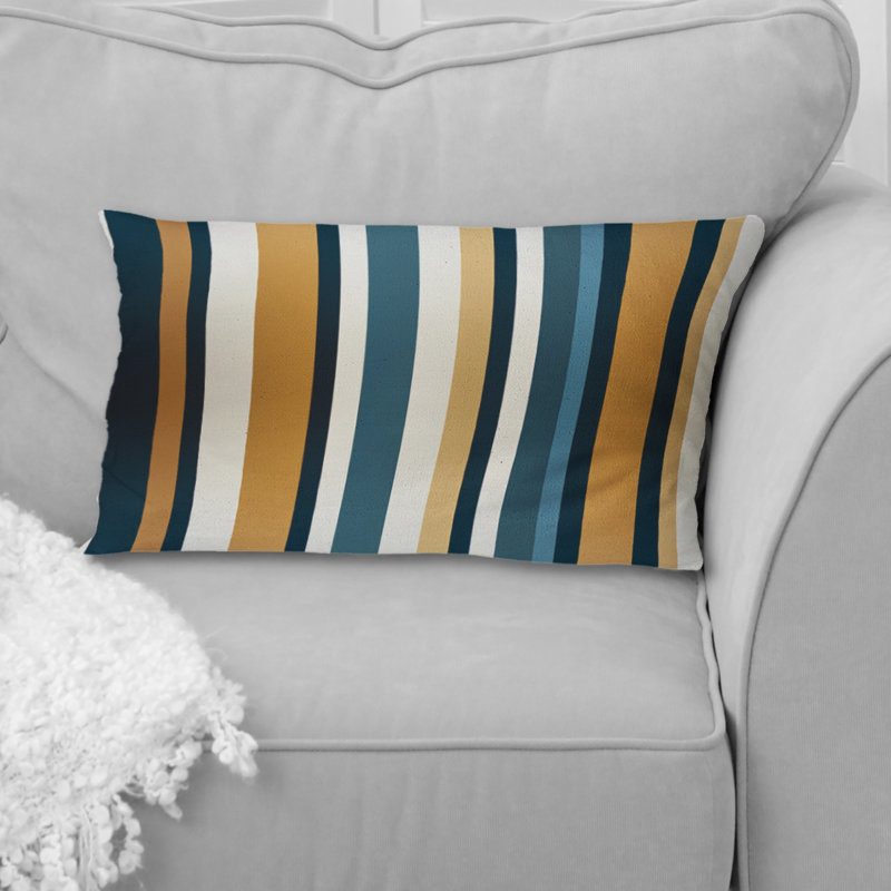 Striped Throw Pillow