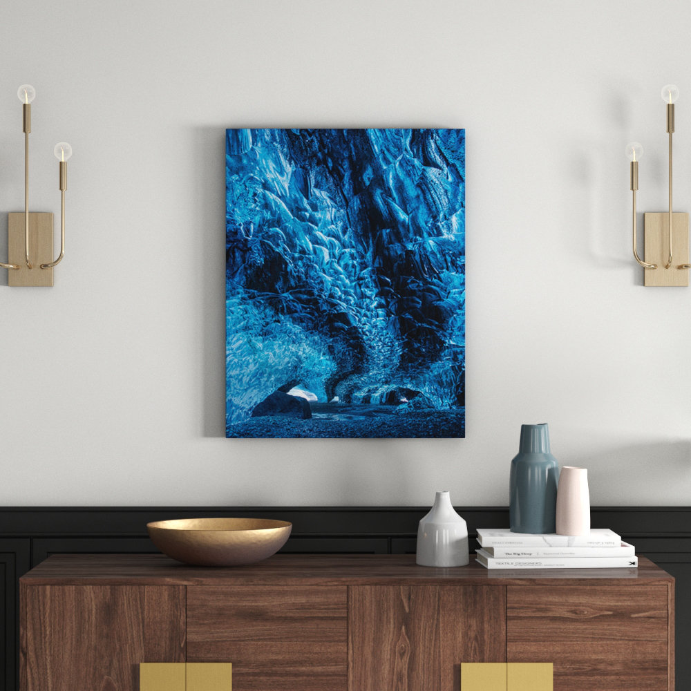 'Ice Cave, Vatnajökull Glacier, Iceland' Photographic Print