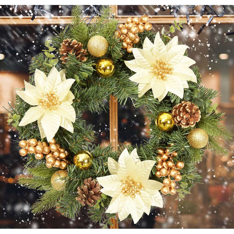 Faux 41cm Wreath