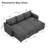 Upholstered 85.43'' Sofa