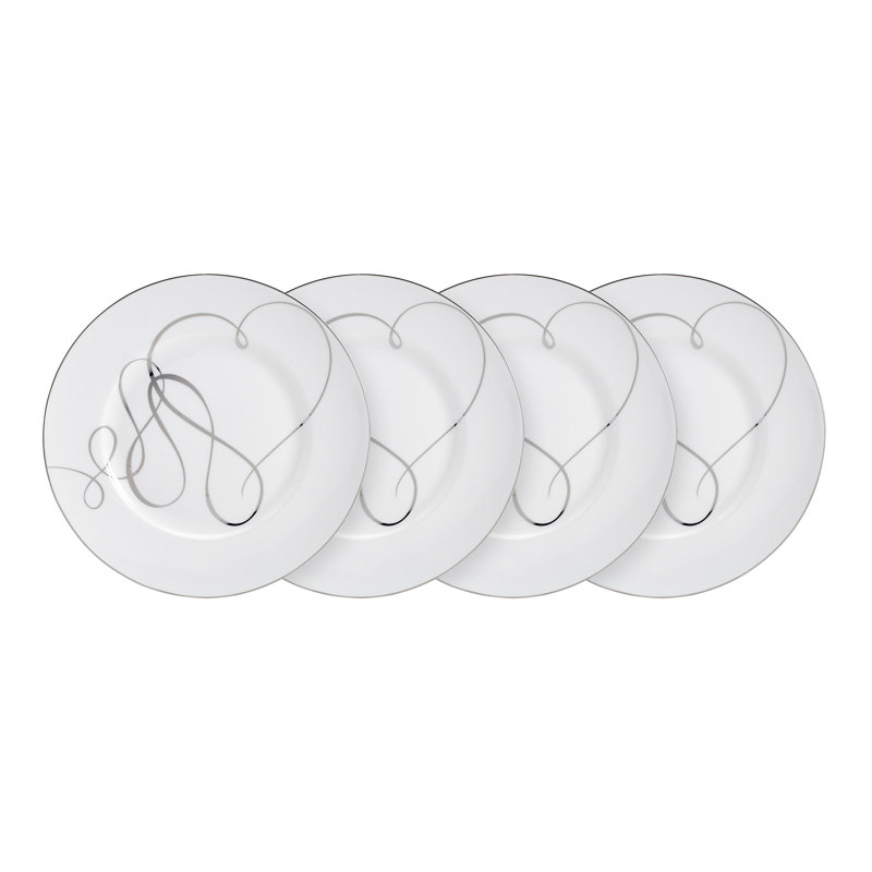 Love Story 8.5 in. Salad Plate Sets