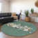 Machine Washable Indoor/Outdoor Christmas Presents Xhevrie Seafoam Rug