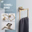 Ensemble d'accessoires de salle de bain en acier inoxydable chromé-93764490