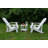 2-Piece All-Season Outdoor Lounge Chairs Perfect For Patio Chats & Garden Leisure Gatherings-1760587002-1760587003