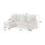 Canapé modulaire moelleux avec canapé-lit en tissu de velours-501486490