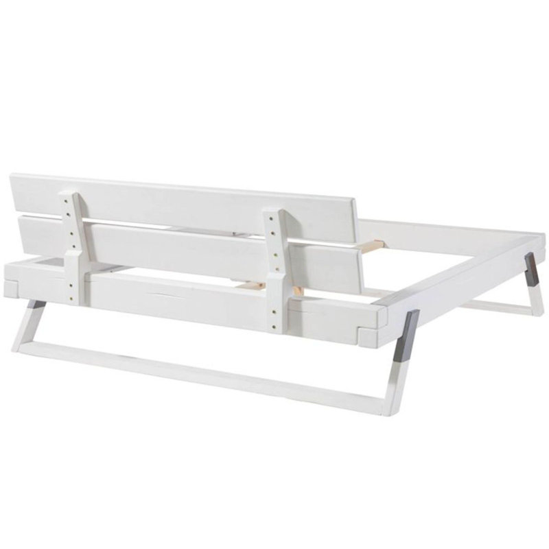 Vancouver Solid Wood Bed, 182cm W x 225cm L