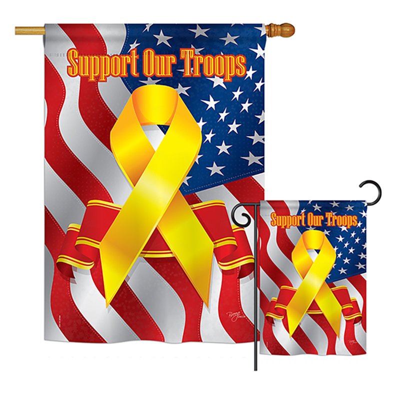 Double Sided Polyester Garden Flag
