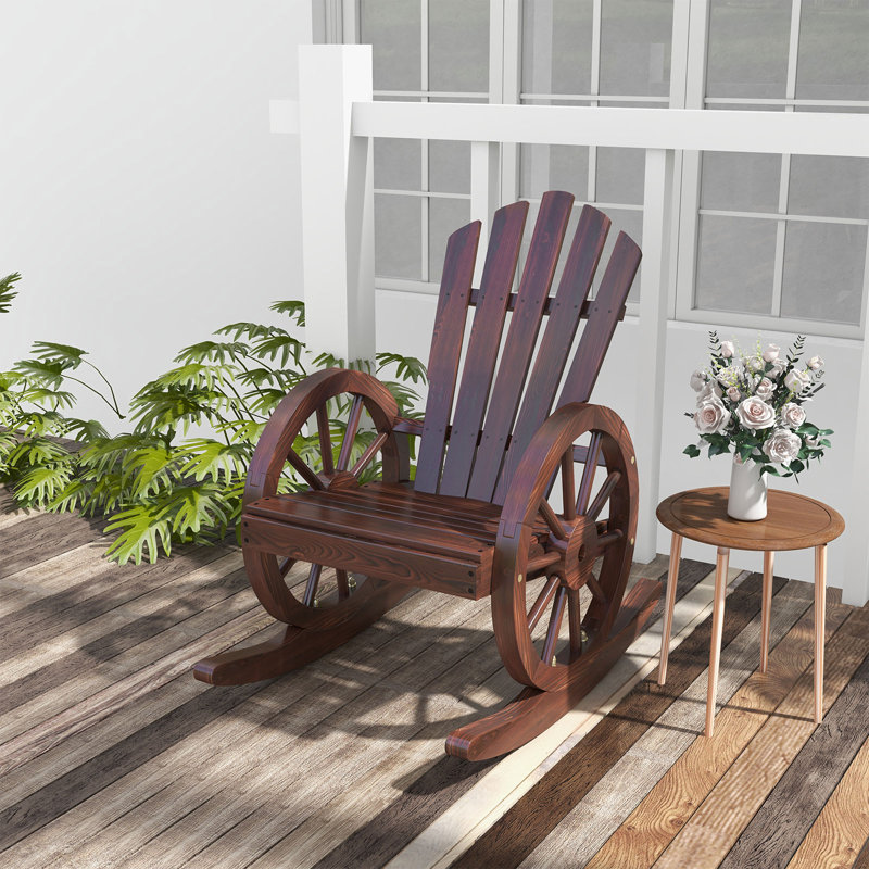 Chaise berçante d'extérieur Millwood Pines