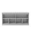 Buffet viennois de 62 po en blanc
