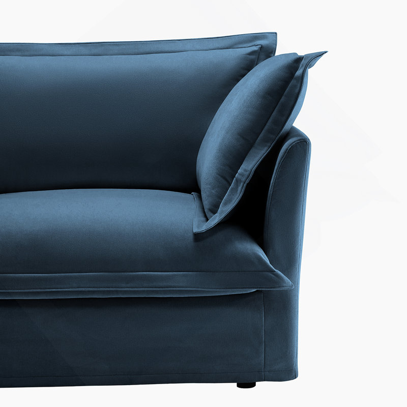 Ensemble de 2 fauteuils confortables et élégants avec coussins moelleux et tissu chenille pour diverses pièces, idéal pour se détendre et socialiser