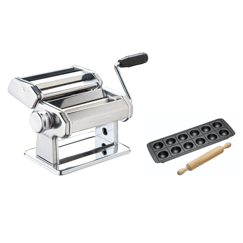 World Of Flavours Pasta Machine Set, Silver