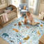Tapis lavable pour salon moderne Goldene-186416192