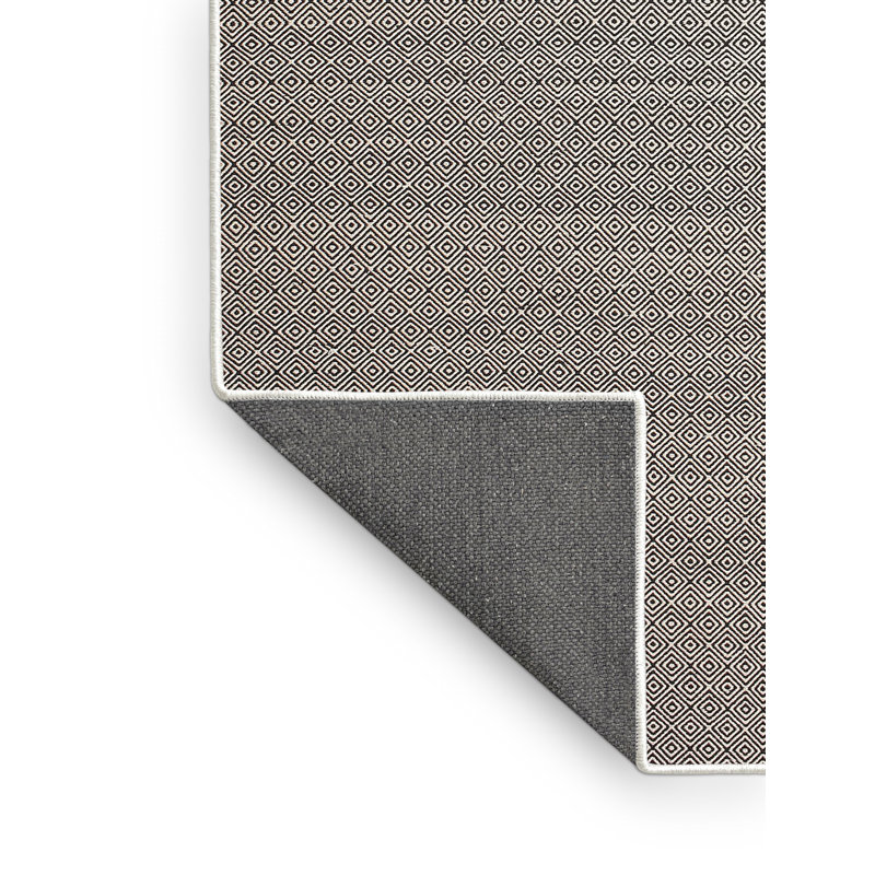 Tapis gris zone contemporaine, Rectangle 5 pi x 7 pi