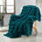 Tread Pattern Rabbit Faux Fur Throw-106949483-105343203