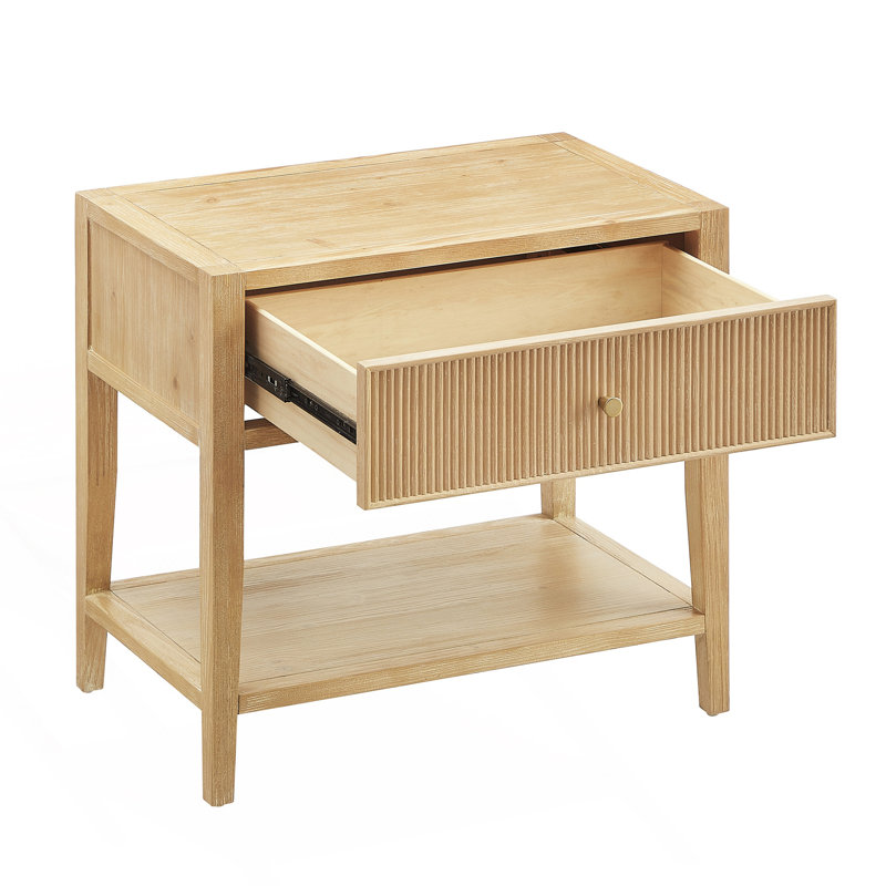 Table de chevet 1 tiroir avec rangement spacieux
