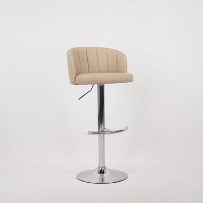 2 chaises de bar pu kaki, réglables en hauteur, semi-pour réduire l'inconfort et la fatigue de 2 places assises confortables
