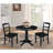 4 - Person Extendable Solid Wood Top Pedestal Dining Set-66449174-111463898