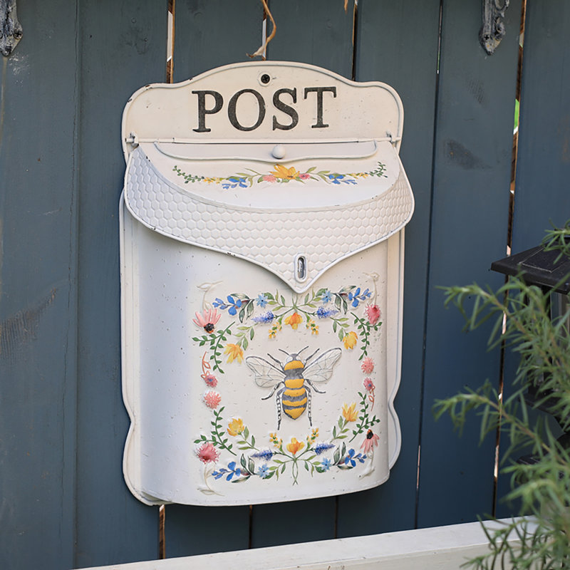 Daughtrey Metal Wall Mounted Letter Box