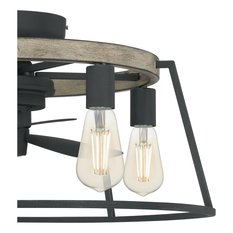 Kreamer 14'' Ceiling Fan with Light Kit