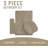 Gorete Polypropylene Non-Slip Bath Rug Set-264881322