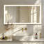Throssell Aluminium Rectangle Wall Mirror-549304451