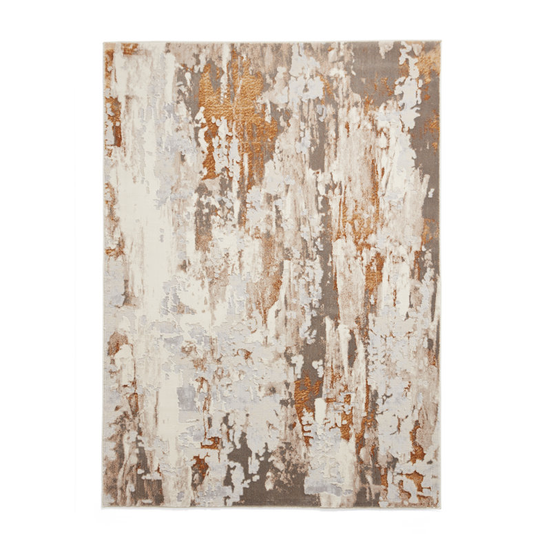 Apollo area rug Machine Woven Rectangle Bronze, Rectangle 120 x 170cm