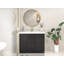 Meuble-lavabo autoportant de 41,7 po avec lavabo en acrylique renforcé Monterey (portes du côté gauche)-641228609