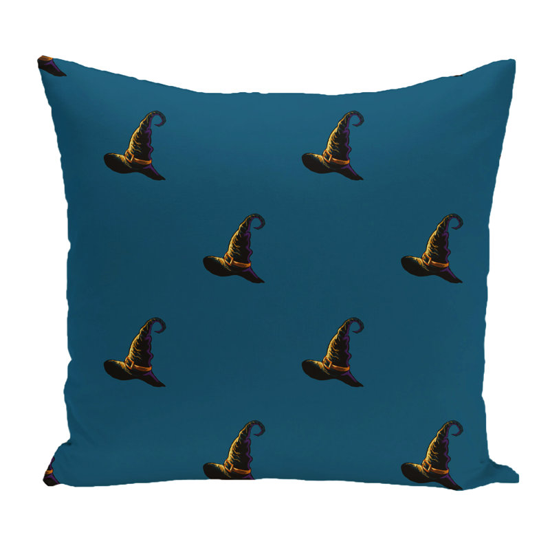 Outdoor Reversible Throw Pillow, Teal