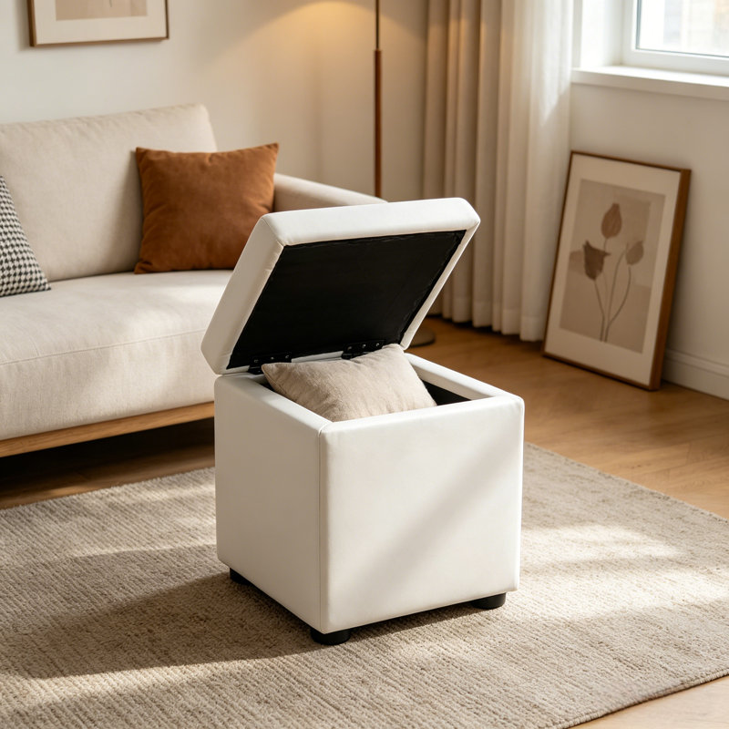 Repose-pieds carré confortable | Petit repose-pieds doux, tabouret bas et escabeau