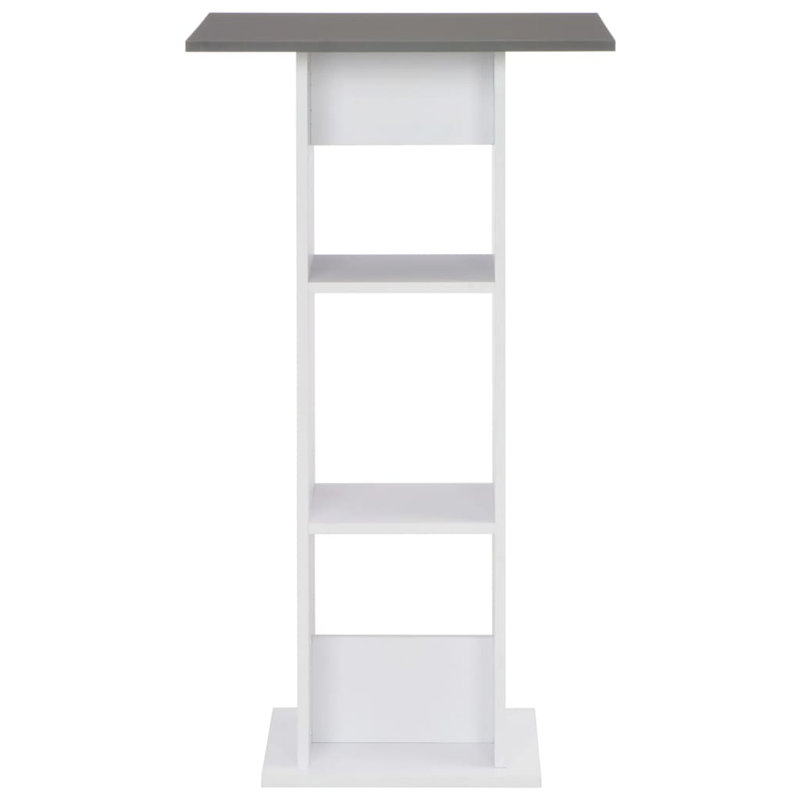 Boxvale Dining Table, White, Grey