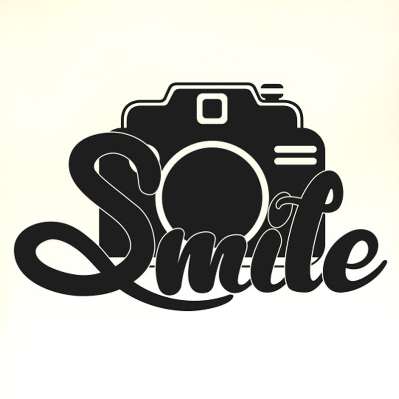 Wall Decal, Medium, Black