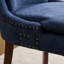 Ensemble de 2 chaises de salle à manger, chaise d'appoint rembourrée-697199992